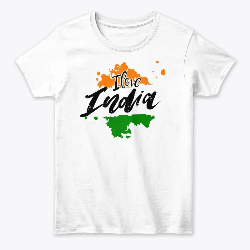 I love India T-Shirt For Men /Women